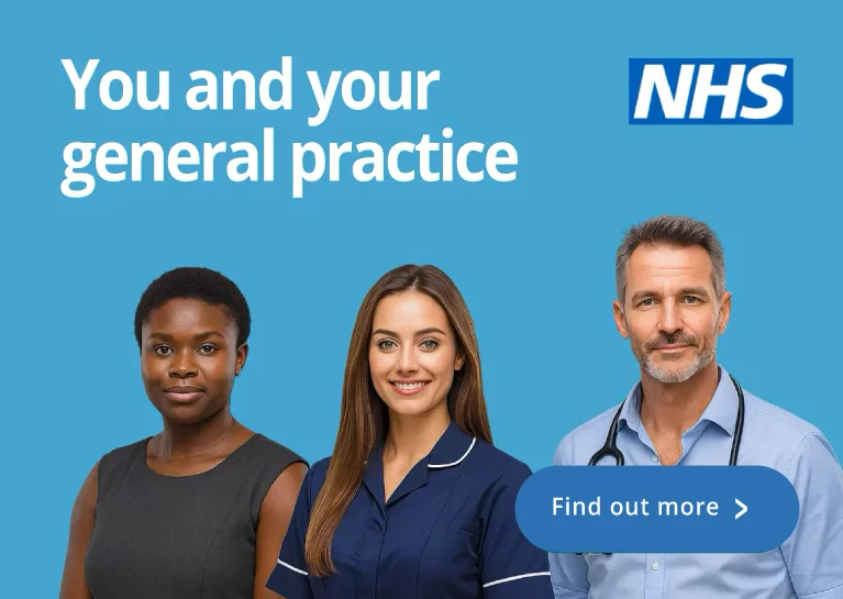 Find out what to expect from your GP Practice at the NHS website